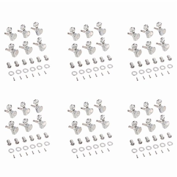 36pcs 6R Guitar Tuning Pegs Tuners Machine Heads for Replacement