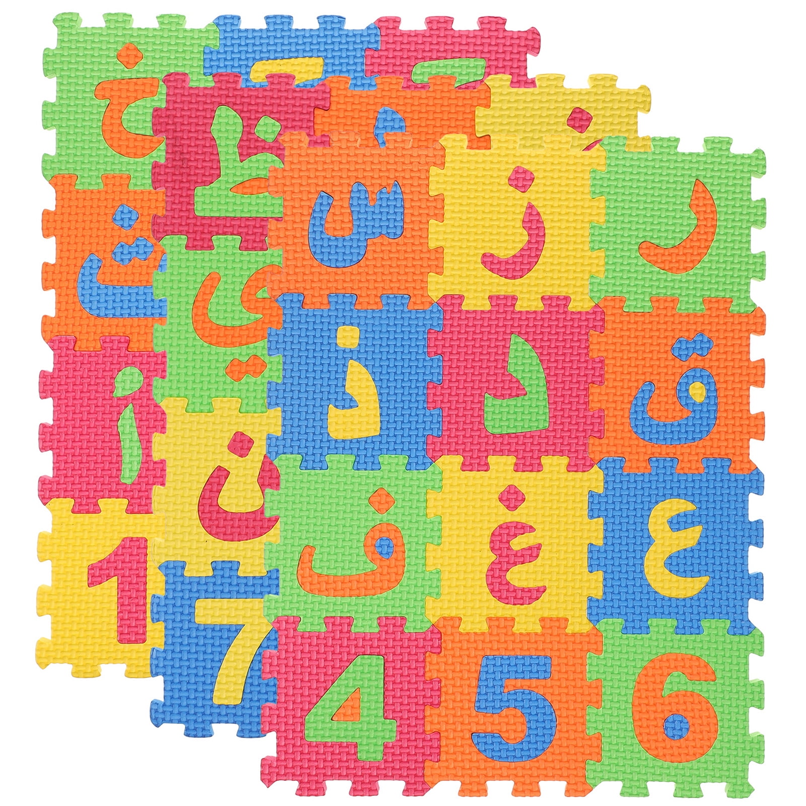 36pcs Arabic Alphabet Mat Letter Floor Mat Arabic Letter Mat Puzzle