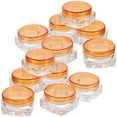 thumbnail image 1 of 36pcs Face Cream Containers Cream Jars Plastic Storage Containers Small Empty Sample Jars 3g, 1 of 6