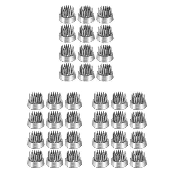 36pcs Flower Frog, Round Stainless Floral Frogs, Flower Arranger Fixed Tool Pin Frog for Flower Arrangement Vase