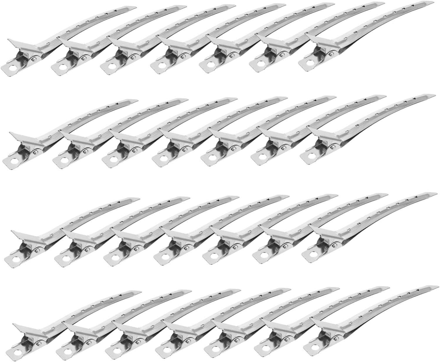 36pcs Hairdressing Positioning Clip Duckbill Clip Alligator Hair Clips