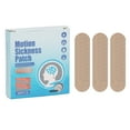 36pcs Motion Sickness Patch Portable Headache Tinnitus Relief Motion Sickness Patch Behind Ear