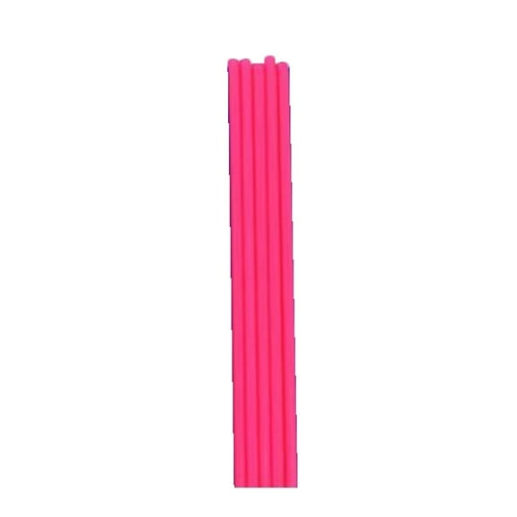 36pcs Motorcycle Dirt Bike Spoke Skins Covers Wraps Wheel Rim Guard Protector Pink 17 cm (36pcs)