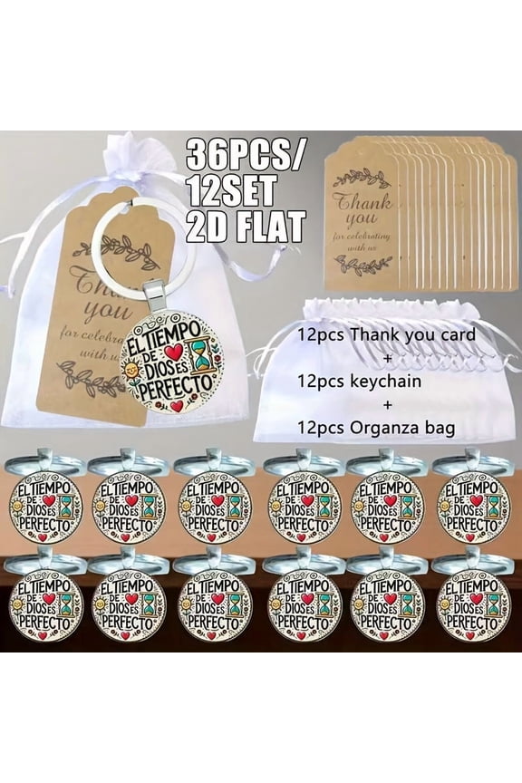 36pcs Thank You Keychain Bulk, Administrative Professional Day Gifts with Seed Packets and Organza Bags Employee Appreciation Gifts for Coworkers Team Staff Social Worker Nurses Caregiver Volunteer