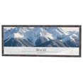 thumbnail image 1 of 36x12 Frame Brown Bamboo with Dark Coffee/Walnut Finish | Solid Wood Picture Frame Width 0.75, 1 of 8
