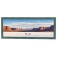 thumbnail image 1 of 36x14 Frame Blue Rustic Barnwood Solid Wood Picture Frame Width 1.25 Inches | Interior Depth 0.5, 1 of 8