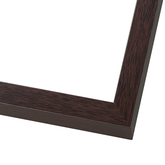 36x14 Shadow Box Brown Extra Deep 2" Solid Wood Shadow Box with White Acid-Free Backing, UV Acrylic