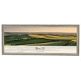 thumbnail image 1 of 36x15 Frame Grey Solid Wood Picture Frame Width 1 Inches | Interior Frame Depth 0.5 Inches |, 1 of 8
