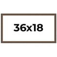 thumbnail image 1 of 36x18 Frame Golden Caramel Solid Wood Bronze Picture Frame | 1.25 Inch Moulding Width | 0.5 Inch, 1 of 8