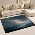 thumbnail image 1 of 36x24in Area Rug Machine Washable Floor Mats Skid-Resistant Backing Carpet for Home Kitchen Bedroom Golden Nebula, 1 of 7