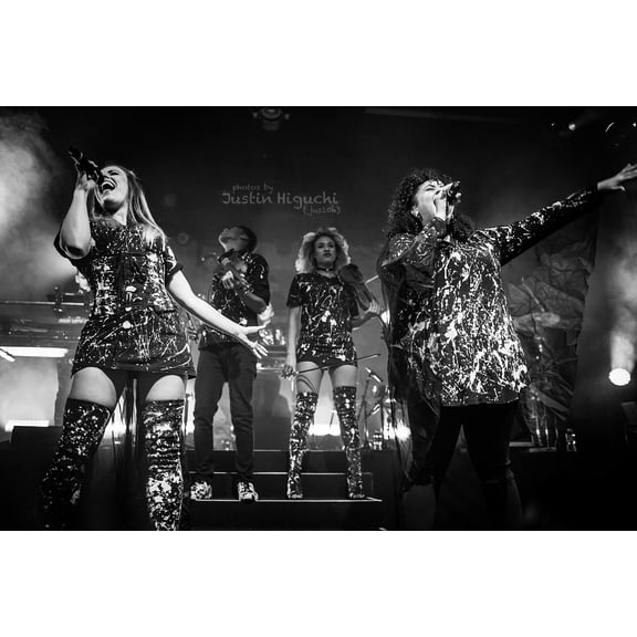 36x24in Clean Bandit performing live at the El Rey Theatre in Los Angeles 2016 Photo Paper