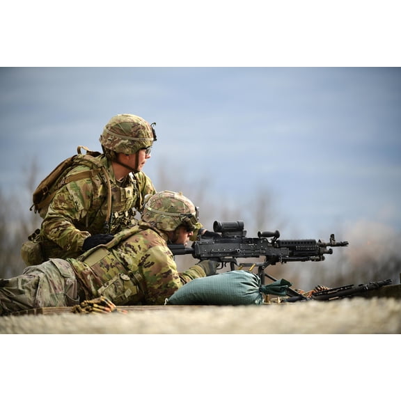 36x24in Machine Gun Training Photo Paper