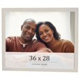 thumbnail image 1 of 36x28 Frame White Wheat Solid Wood Picture Frame | Moulding Width 0.75 Inches | Interior Depth 0.5, 1 of 8