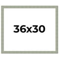 thumbnail image 1 of 36x30 Frame Green Desert Pear Solid Wood Picture Frame | 1.625 Inch Moulding Width | Interior Frame, 1 of 8