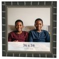 thumbnail image 1 of 36x34 Frame Black Bamboo Solid Wood Picture Frame Width 1.5 Inches | Interior Frame Depth 0.5, 1 of 8