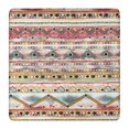 thumbnail image 1 of 36x36 Inch Square Tablecloth Bohemian Style, Floral Elastic Cover for All-Purpose Use on Indoor Outdoor Tables, 1 of 6