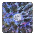 thumbnail image 1 of 36x36 Inch Square Tablecloth with All-Around Elastic Hem, Bohemian Floral Pattern for Card Tables and Patio Entertainment, 1 of 6