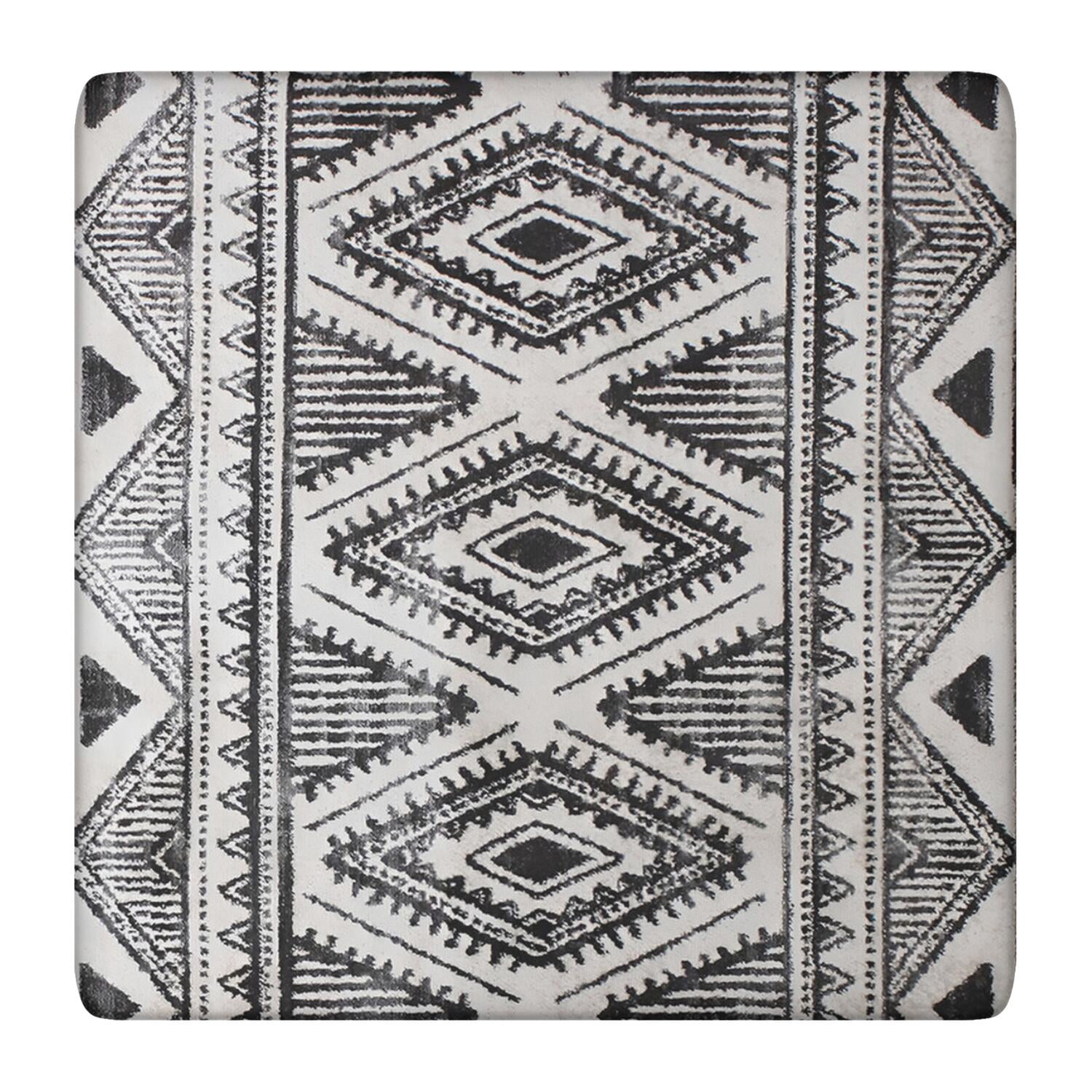 36x36 Inch Square Tablecloth with Elastic Edging, Bohemian Floral ...