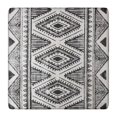thumbnail image 1 of 36x36 Inch Square Tablecloth with Elastic Edging, Bohemian Floral Pattern for Card Tables and Outdoor Dining, 1 of 6