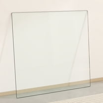 TesNus Glass Table Top 36 in Square Tempered Glass 0.31 in Thick with Anti Slip Rubber Rings 1 Piece for Dining Room Kitchen Patio Coffee Table