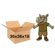 36x36x18 200 lb strength | SINGLE CARDBOARD BOX