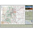 thumbnail image 1 of 36x48 Colorado State Official Executive Laminated Wall Map, 1 of 1