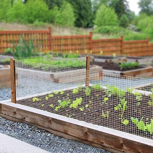 36x50 ft Hardware Cloth 1/4 Inch Square Galvanized Chicken Wire Welded Fence Mesh Roll,to Make a Poultry Coop, Trees Guard, Garden Plants Bed$$Tools & Hardware Other