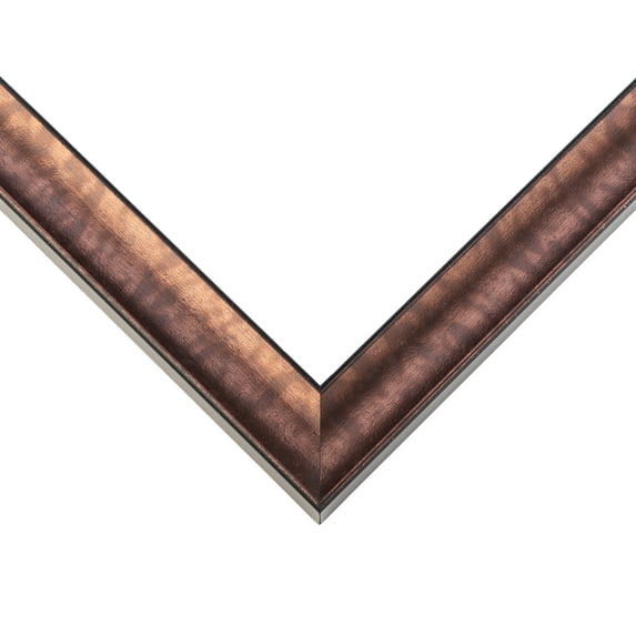 36x8 Bronze Brown Real Wood Picture Frame Width 1.25 inches | Interior Frame Depth 0.75 inches |