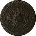 thumbnail image 1 of 37 1/2"OD x 3 3/8"P Naple Ceiling Medallion (Fits Canopies up to 3 3/8"), Hand-Painted Stone Hearth, 1 of 5