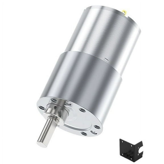 37-3530 12/24v DC Gear Motor 37mm All Metal Gear Box 2.5RPM-960 RPM Gearmotor High Torque Eccentric Shaft Geared Motor ,Low Noise - 35RPM_12V SINGLE MOTOR
