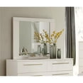 thumbnail image 1 of 37.5 x 1.5 x 46 in. Linnea Mirror - High-Gloss White, 1 of 1