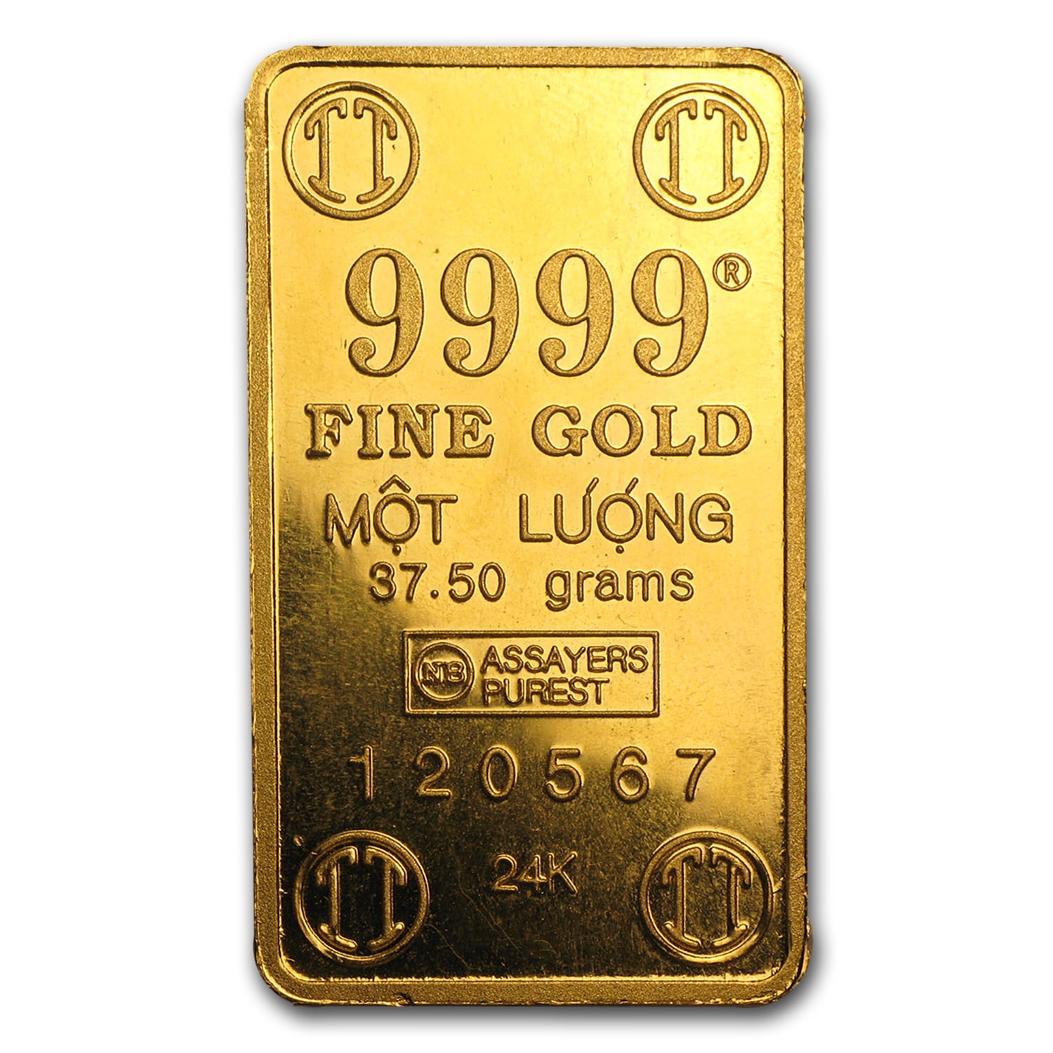 37.50 gram Gold Bar - Secondary Market