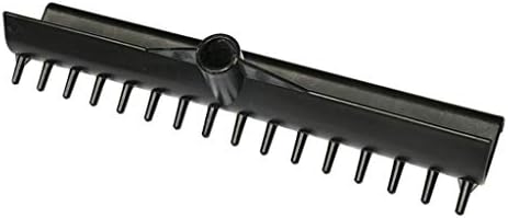 Pitch Hade Rake 37.5x7.5cm Golf Bunker Rake Head Replacement, 16 Teeth Double Sided ...