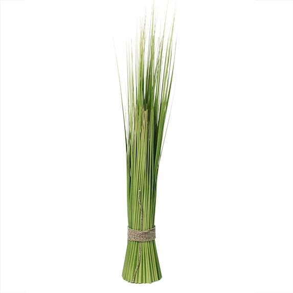 Northlight Artificial Onion Grass Bundle Wrapped with Jute Rope Decoration - 37.75"