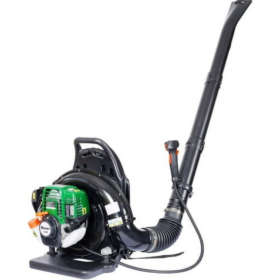 37.7CC 4-Stroke Gas Backpack Leaf Blower - 1.5HP 580CFM, 17.5lbs Lightweight, 98dBA Low Noise (Home/Commercial)