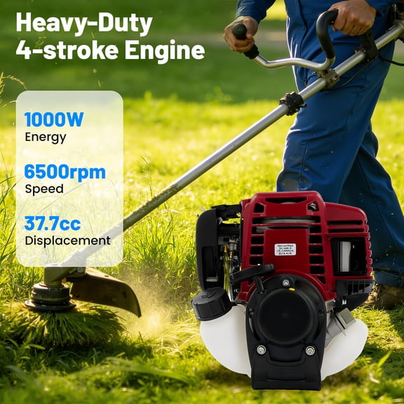 37.7cc 1kW Pull Start Gas Engine Motor Power 4 Stroke Air-cooled Single-cylinder