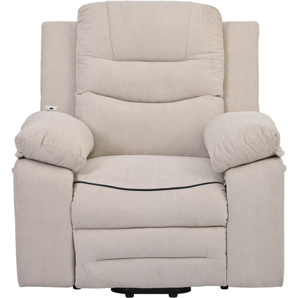 37.8"W Large Power Lift Recliner Chair with Massage and Heat for