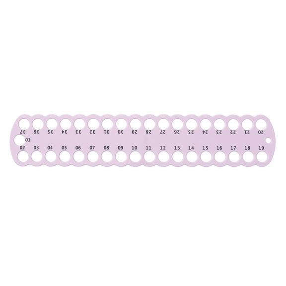 37-Hole Cross-Stitch Threading Board for Organizing and Storage