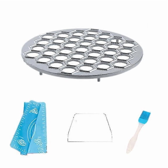 37 Holes Dumpling Mould Dumplings Maker Ravioli Aluminum Mold Pelmeni Diy Kitchen Pastry Dough Cutt