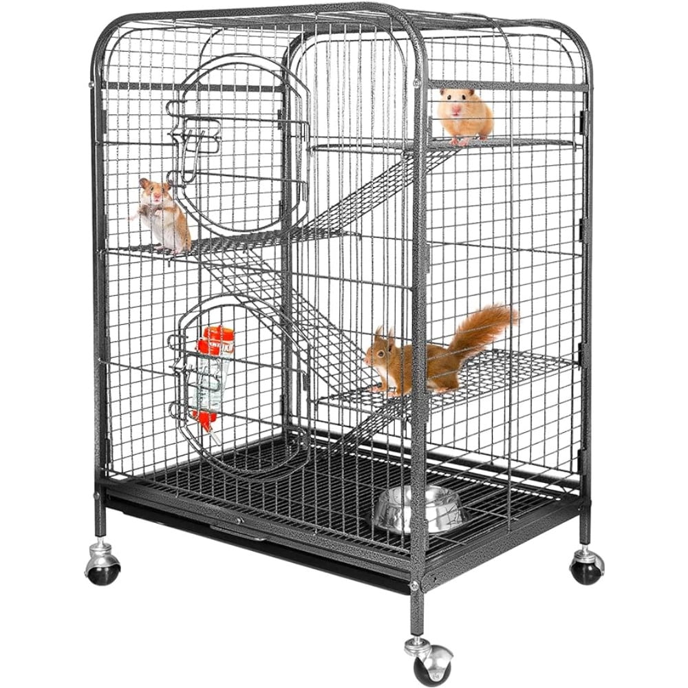 37Inch Ferret Guinea Pigs Chinchilla Cage Indoor Habitats Animal Hutch