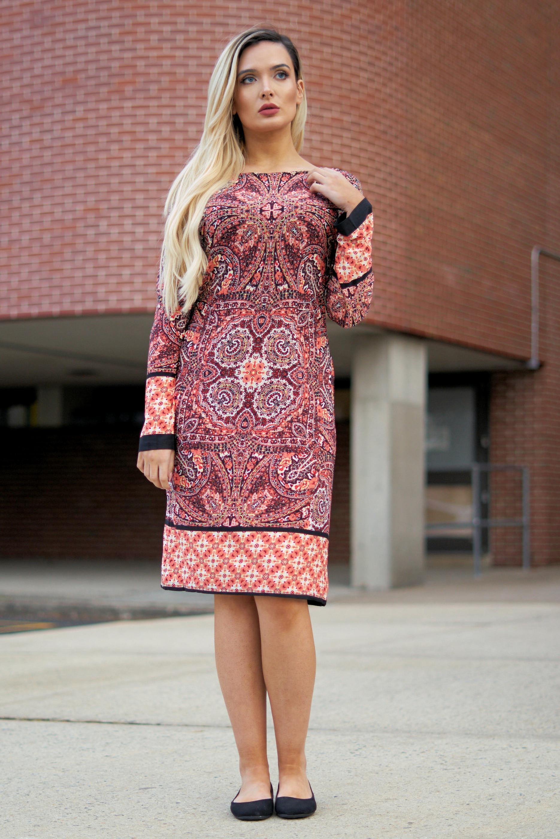 37 Long Multi-color Printed Dress | Long Indian Honduras | Ubuy