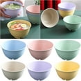 thumbnail image 1 of 37 OZ Unbreakable Noodle Bowl Dishwasher Safe BPA-Free Eco-Friendly Bowl, Portable Grain Stalk Bowl for Serving Soup, Oatmeal, Pasta and Salad - 1PC, 1 of 7