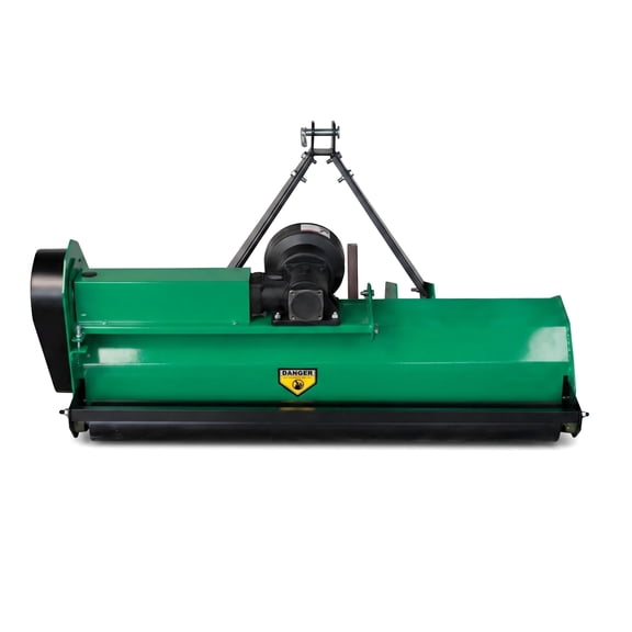 37'' PTO Powered 3 Point Flail Mower for Category 1 Tractors, 15–35 HP Compatible, 540 RPM PTO, 15 Sets of Y-Blades