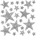 37 Pieces 6 Sizes Star Patches Iron On,Star Rhinestone Appliques Iron