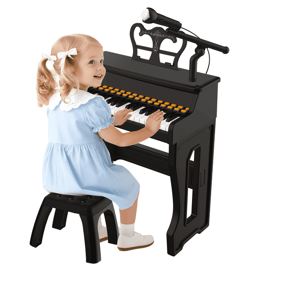 Toy Pianos for Kids Ages 3-7 - Children's Musical Keyboard for Beginners Boys Girls Birthday Gift Learning Piano 37 Keys 4 5 6 8 Years Old Girls and Boys Birthday Gift