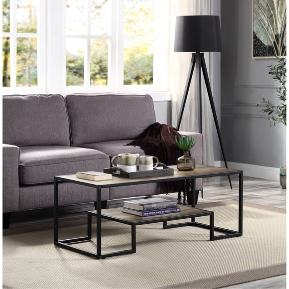37 lb Package Weight - Industrial Look - Guest Room - Portable Table
