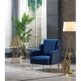 thumbnail image 1 of 37 x 28 x 31 in. Toledo Living Room Armchair, Navy Blue, 1 of 1