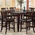 thumbnail image 1 of 37 x 52 x 52 in. Counter Height Table, Espresso Brown, 1 of 1