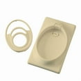 thumbnail image 1 of 370010IV Kichler Lighting Accessory - 2.75 Inch Single Gang Cool Touch Wall Plate, 1 of 2