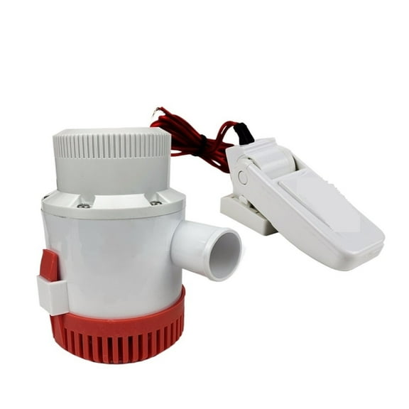 3700GPH Bilge PumpLarge Flow Dc 12v 24v Electric Water Pump For Boats Submersible Boat Water Pump With Float Switch 3700 Gph ,Powerful